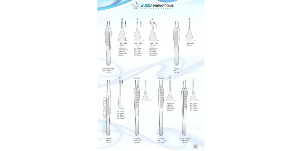 Tissue and Dressing Forceps